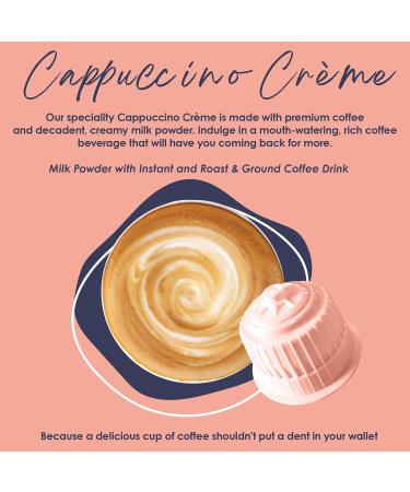 Dolce Gusto Compatible Coffee Pods Variety Pack - Caramel Latte, Cappuccino, Hot Chocolate, Cafe Au Lait, Flat White (50 Pods, 50 Servings) - Buy Online on GoSupps.com