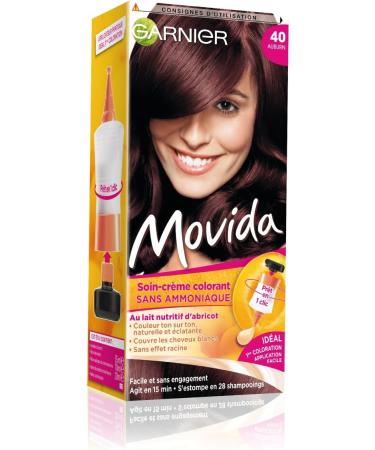 Garnier Movida Hair Color N 40 Auburn - Pack of 2 - Buy Online on GoSupps.com
