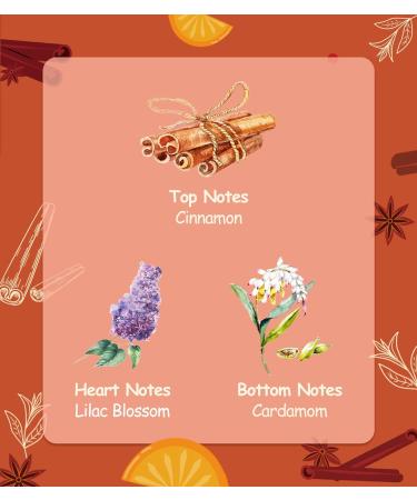 Scented Candles Gift Set for Anxiety - 3 Red Candles | Relaxation Gifts for Women | Warm Cinnamon Stick Scent - Buy Online on GoSupps.com