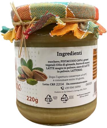 Amarcord La Romagna Spalmable Pistachio Cream 220g - Buy Online on GoSupps.com