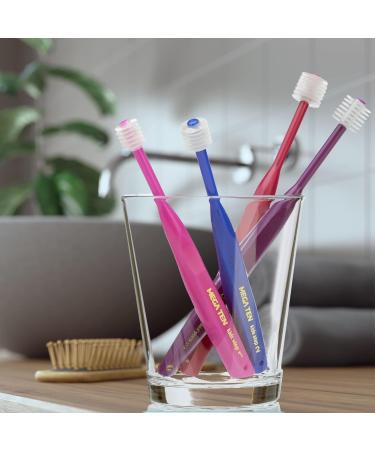 MEGA TEN Step 3 | 360 Children's Toothbrush (4-12 Years) | No Toothpaste Needed + Travel Case | International Shipping - Buy Online on GoSupps.com