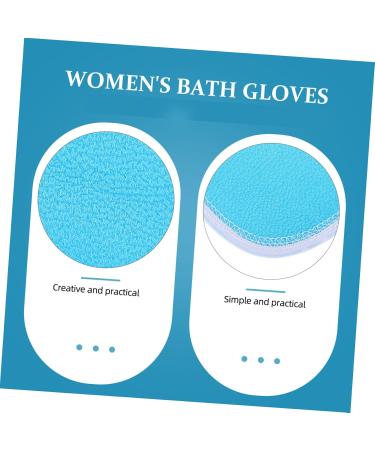 2pi ces de Bain et Serviettes Exfoliantes pour Corps Lot Utiliser Chez Soi pour Nettoyage Profondeur Bleu - Buy Online on GoSupps.com