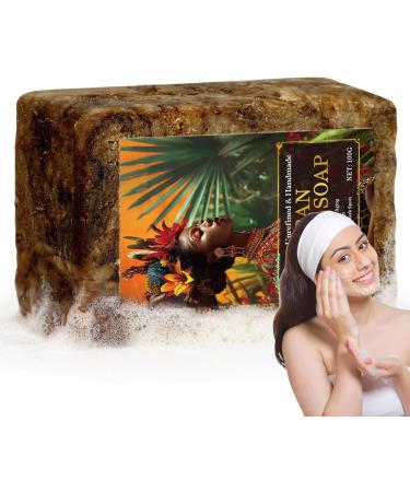  Ziennhu Black Soap - Acne Soap Bar - Natural Soap Skin Care Traditional Soap Purifying Soap Organic Soap Body Care Handmade Soap - Buy Online on GoSupps.com