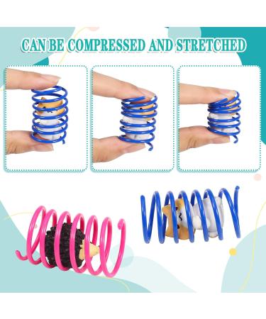 Fuyamp 16 Pcs Cat Colorful Springs Toys Cat Spring Toys for Kittens BPA Free Plastic Interactive Toys to Keep Fit for Swatting Biting Hunting Healthy Play Kitten Toys - Buy Online on GoSupps.com