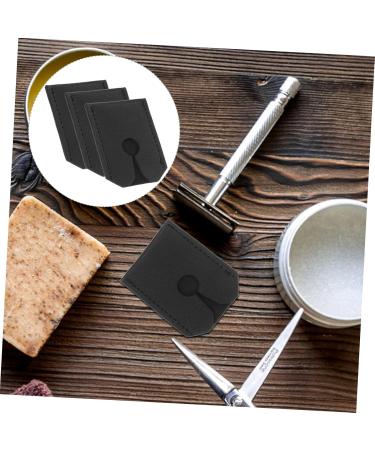 Coheali 3-Part Razor Case for Men | Durable PU Black Cover for Shavers | Perfect Men's Razor Envelopes - Buy Online on GoSupps.com