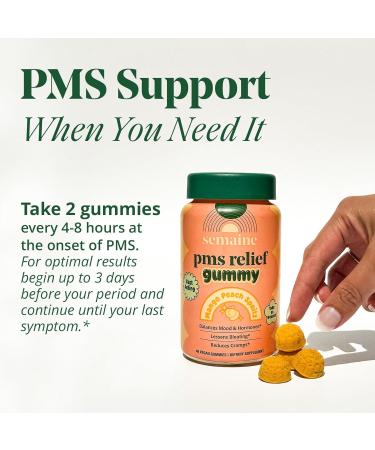 PMS Gummy Supplement | Natural Relief for Menstrual Discomfort | Shop Internationally - Buy Online on GoSupps.com