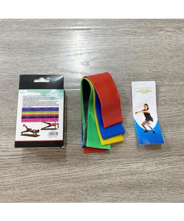 Resistance Bands for Working Out Set of 5 Resistance Loop Exercise Bands Women & Men Exercise Bands Set with Carry Bag Instruction Guide for Whole-Body Fitness Strength Training - Buy Online on GoSupps.com
