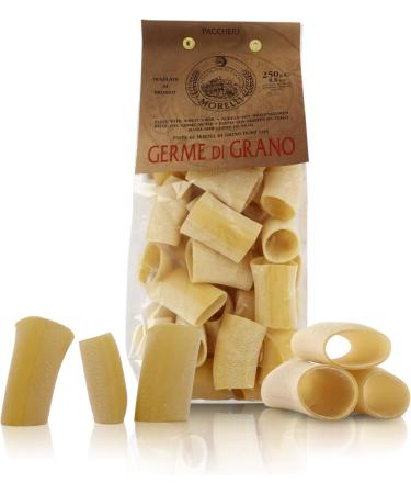 Antico Pastificio Morelli 1860 Srl Paccheri Wheat Germ Pasta - Pack of 6 x 250 g - Buy Online on GoSupps.com