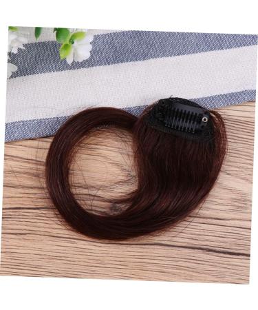 FRCOLOR Wavy Wigs Fringe Hair Extensions Fake Bang Hair Barrettes for Girls Female Wigs Hair Wigs Cosplay Wig Clip on Fringe Hair Clip in Fringe Hair Clips Dress up Fake Wig Woman Bangs 8.00X5.00X0.60CM As Shown - Buy Online on GoSupps.com