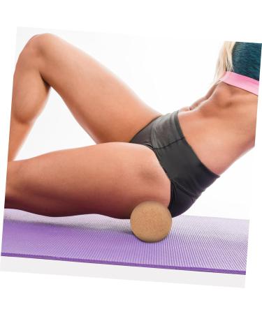 Inoomp Multi-Purpose Massage Ball - Foot & Back Roller Acupunkt Massage Peanut Roller Cork & Yoga Blocks for Relaxation & Relief - Buy Online on GoSupps.com