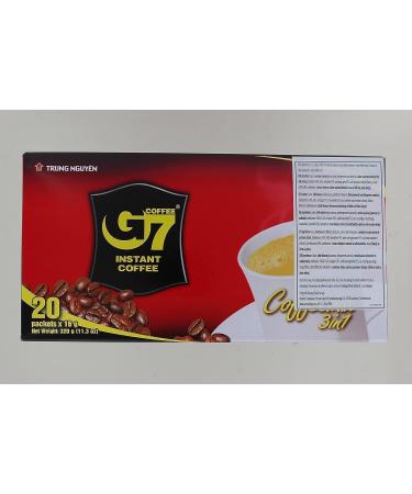 Trung Nguyen G7 Lot de 4 m langes de caf vietnamien 3 en 1 320 g - Buy Online on GoSupps.com