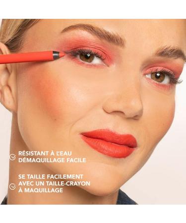 Womake - Long-Lasting Eye Pencil - Waterproof - Easy Application - No Transfer - Made in France - Shade: Coral - Buy Online on GoSupps.com
