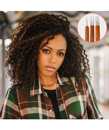 Dreadlock Crochet Hook Set - 8 Pcs Braid Hair Needle for Weaving and Dreadlocks - Buy Online on GoSupps.com