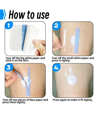 50 PCS Waterproof Stickers for Freestyle Libre 3 Sensor Covers - Durable Adhesive CGM Patches - Buy Online on GoSupps.com
