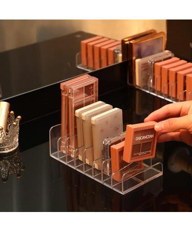 FLMOUTN 2 Pack Makeup Palette Organizer - Acrylic 8-Cell Storage for Eyeshadow Contour Kit & Blush - International Shipping Available - Buy Online on GoSupps.com