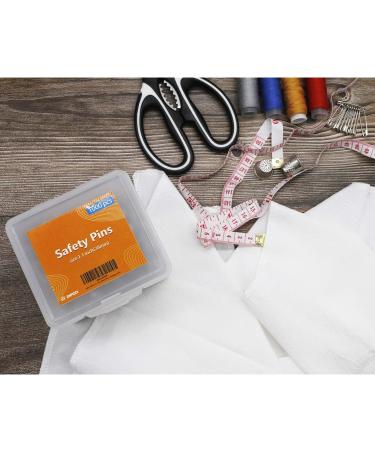 1000 Pcs ZIPCCI 1.1 inch Mini Safety Pins, Nickel Plated - Small Safety Pins for Sewing, Crafting and DIY Projects - Buy Online on GoSupps.com
