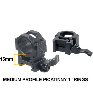 UTG 3-9X32 1 BugBuster Scope AO RGB Mil-dot QD Rings  Black - Buy Online on GoSupps.com