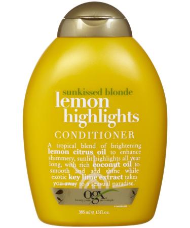 Ogx Sunkissed Blonde Lemon Highlights Conditioner - 13 oz