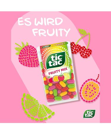 Tic Tac Sweets Fruity Mix 24 Pack - Refreshing Treats | Perfect for Small Moments | Gift Box by Pere's Candy  - Buy Online on GoSupps.com