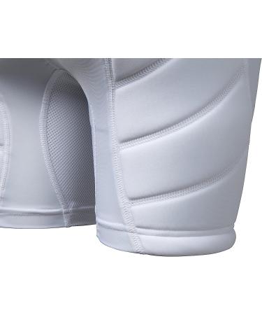 CHAMPRO Women's Fastpitch Softball Compression Sliding Shorts - White, Size Medium - Buy Online on GoSupps.com