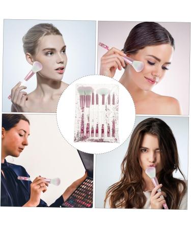 FOMIYES Eyeshadow Blending Applicator Fan Foundation Brush Transparent Face Bulsh Brush Eyeliner Brush Lip Contouring Brush Nose Brush Bronzer Brush Cheekbones Brush Eye Shadow Acrylic - Buy Online on GoSupps.com