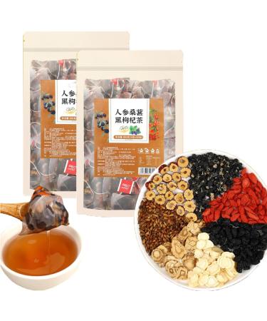 Yanobia Infuse into nature with every cup of Six Treasure Ginseng Tea Kids Tea Formula Natural Chinese Traditional Herbal Tea for Men & Women (2)