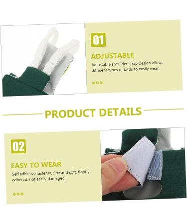 MipCase Flying Bird Diapers & PET PEE PAD for Small Animals | Flight Suits for Nymphensittich & Cotton Clothing | 17x9cm - Buy Online on GoSupps.com