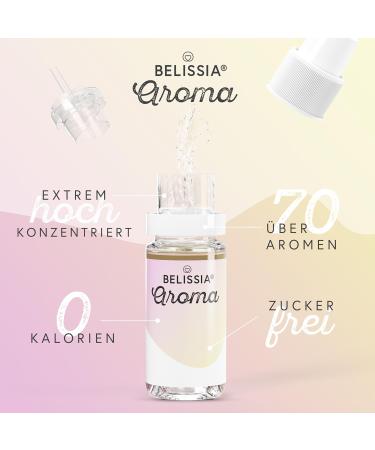 Belissia Food Aroma - High-Dose Popcorn Flavor 10ml | Ideal for Cooking Baking & Refreshments - International Shipping - Buy Online on GoSupps.com