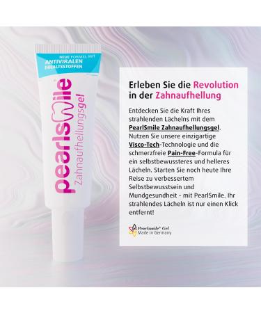 Pearlsmile Tooth Whitening Gel - Achieve White Teeth & Bright Smile at Home | Easy Tooth Bleaching Solution - Buy Online on GoSupps.com