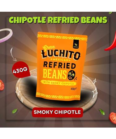 Gran Luchito Gluten Free Sauce Pouch Pick N Mix | Choose From 6 Flavours | Refried & Cantina Beans Tinga Taco Simmer Tomatillo Enchilada Chipotle Enchilada - Pack of 2 - Buy Online on GoSupps.com