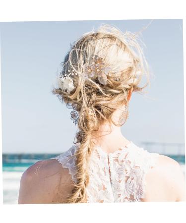 Ipetboom Aesthetic Hair Accessories Hair Comb Pin Rhinestones Metal Bridesmaid Hair Comb Wedding - Buy Online on GoSupps.com