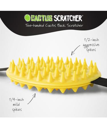 Original Cactus Back Scratchers - Aggressive & Moderate Two-Sided Design | Perfect Travel Gift for Men & Women | Shop Internationally - Buy Online on GoSupps.com