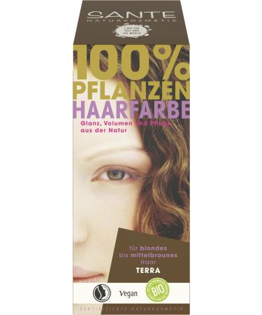 Sante herbal hair colour - terra (6 x 100 gr)