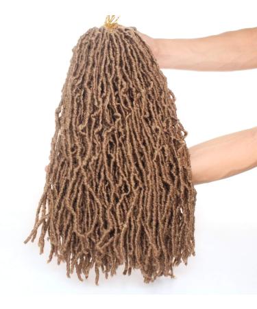 Xtrend 7 Packs 24 Inch Nu Faux Locs Crochet Hair Long Blonde Pre looped Gypsy Locs Crochet Hair Synthetic Goddess Faux Locs Braids Hair Natural Wavy Dreadlock Braids Hair Extensions 18strands/pack 27# 24 Inch (Pack of 7) 27# - Buy Online on GoSupps.com