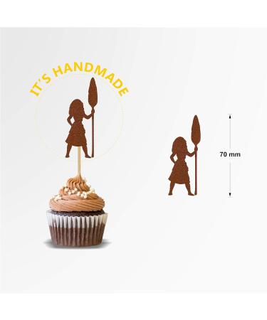 Seyal Mona Cupcake Topper Moana Cupcake Topper - Buy Online on GoSupps.com