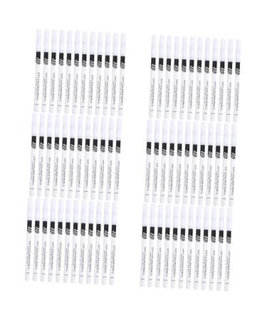HAPINARY 72 Pcs Eyeliner Pencil Eye Highlighter Pencil Brow Microblading Pen Lip Makeup Pen Wooden Pole