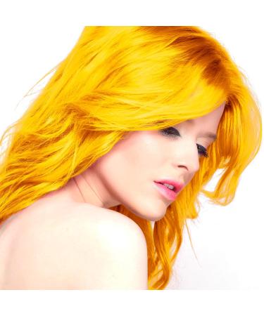Stargazer Yellow Semi Permanent Hair Dye 70ml - Vibrant Yellow Shade (1 Pack) - Buy Online on GoSupps.com