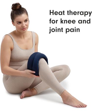 Zhu-Zhu Unscented Body Wrap - Microwavable Wheat Bag - Navy Fleece Heat Therapy Hot Pack - Microwave Heated Soothing Wheat Bags - Buy Online on GoSupps.com