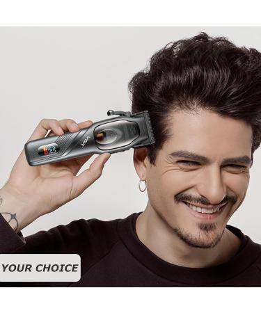 VGR Professional Hair Clippers for Men Electric Adjustable Hair and Beard Trimmer USB Rechargeable T Blade Hair Cutting Kit LED Display Barber Clipper VGR-269 - Buy Online on GoSupps.com