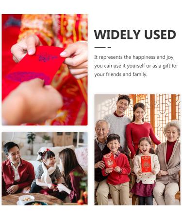 MAGICLULU 90 Pcs 2023 Red Envelope Red Envelope Chinese Rabbit Year Hong Bao 2023 Money Packets Chinese New Year Red Pocket Cash Envelope Red Wallet New Year Gift Lucky Cash Bag Paper Child As Shown 4x3pcs 16.4X8.9CMx3pcs - Buy Online on GoSupps.com