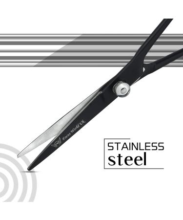 Focus World Uk FocusWorld Professional Hairdressing Scissors 6.5 Inch Black 1 count 1 Count (Pack of 1) Black - Buy Online on GoSupps.com