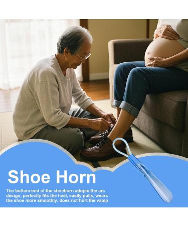 Boots Horn Short Handle Shoe Stick Helper 8.27x1.57 inches Bright Color Pregnancy Boot Jacks Footwear Dressing Aid Sneaker Slip-On Tool for Men Women Kids Seniors Elderly - Buy Online on GoSupps.com