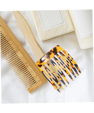 Ipetboom Hair Comb Hair Style Tools Hairpins Hair Topper Clips Hairbow Side Combs for Women Thick Hair Side Comb Hair Accessories Vintage Headgear Hair Piece Acetic Acid Bride Acetate Sheet - Buy Online on GoSupps.com