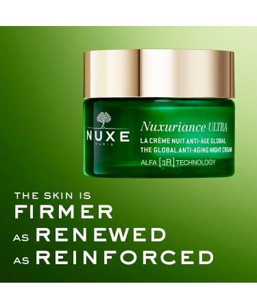 Nuxe Nuxuriance Ultra Global Anti-Aging Night Cream with Hyaluronic Acid and ALFA 3R Technology Revitalize Renewing Resurfacing Treatment 1.7 fl oz - Buy Online on GoSupps.com