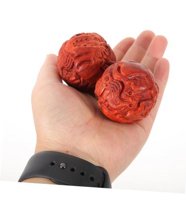Portable Hand Training Balls - Wooden Relay & Massage Balls | Huanghua Pear Wood Fitness Equipment - Buy Online on GoSupps.com