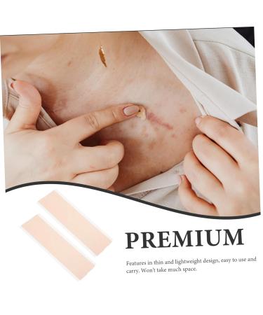 Hemoton 2pcs Silicone Scar Removal Sheets - Skin Recover Patch for Wear-Resistant Scars - Buy Online on GoSupps.com