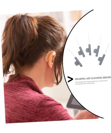 Gleavi 5-Piece Cleaning Brush Set for Hearing Aids | Household & Power Supply Maintenance Tools | Gray Pipe Cleaner Accessories - Buy Online on GoSupps.com