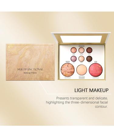 TARSHYRY Palette de Maquillage Polyvalente Kit de Cosm tiques pour le Visage Fard Paupi res Surligneur pour le Quotidien et les Banquets Portable Voyage (1PC) - Buy Online on GoSupps.com