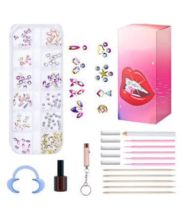 TYBEITAO Tartar Set 8 Styles Available Tooth Jewelry Suitable for Party and Festival Makeup Tartar Set style6