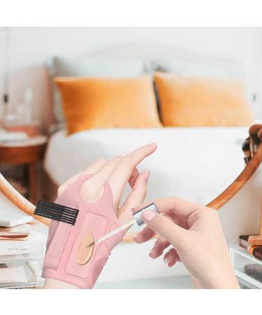 Makeup Pallet Mixer Foundation Mix Palette Multifunctional Makeup Palette for HandsHandmade Makeup Mixing PaletteMakeup Mixing Palette Light Pink - Buy Online on GoSupps.com